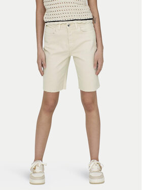 ONLY ONLY Farmer rövidnadrág Emily 15311258 Ekru Mom Fit