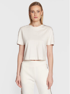Guess Guess Tricou V3RI08 I3Z14 Bej Relaxed Fit