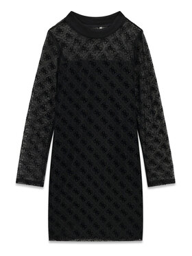 Guess Guess Kleid für den Alltag J6YK04 K3957 Schwarz Regular Fit