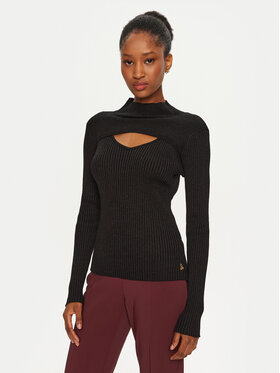 ARTIGLI ARTIGLI Pullover ACMA000070 Schwarz Slim Fit
