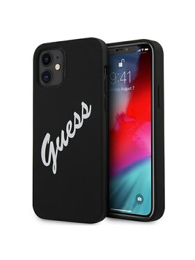 Guess Guess Etui na telefon iPhone 12 Mini Czarny