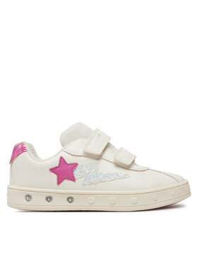Geox Geox Sneakersy J Skylin Girl J458WA 000BC C0563 S Écru