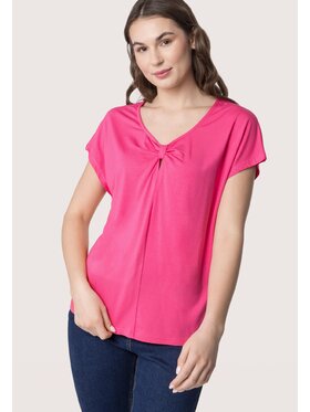 QUIOSQUE QUIOSQUE Bluzka 1UC002 Fioletowy Regular Fit
