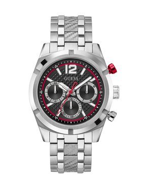 Guess Guess Zegarek GW0714G1 Srebrny