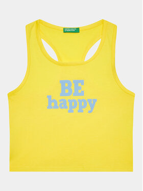 United Colors Of Benetton United Colors Of Benetton Top 3096CH013 Galben Regular Fit