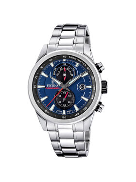 Festina Festina Zegarek F20694-5 Srebrny