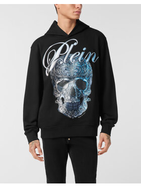 PHILIPP PLEIN PHILIPP PLEIN Mikina 26931 Černá Regular Fit