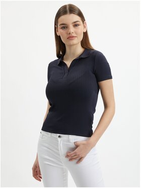 Orsay Orsay Koszula 159268526000__XS Granatowy Regular Fit