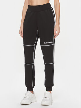 Calvin Klein Performance Calvin Klein Performance Teplákové kalhoty 00GWF3P636 Černá Relaxed Fit