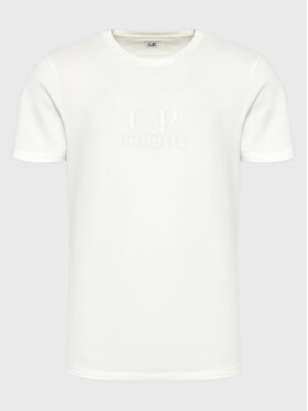 C.P. Company C.P. Company T-Shirt 30/1 13CMTS119A 005100W Biały Regular Fit