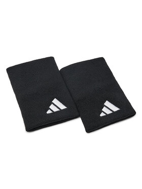 adidas adidas Sada športových náramkov Tennis Wristband Large IC3568 Čierna
