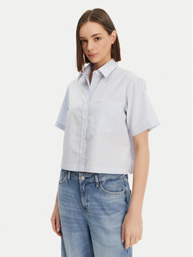 Guess Guess Košeľa W5GH98 WH7Q1 Modrá Regular Fit