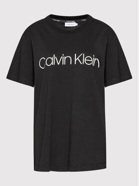 Calvin Klein Curve Calvin Klein Curve Majica Inclusive K20K203633 Črna Regular Fit