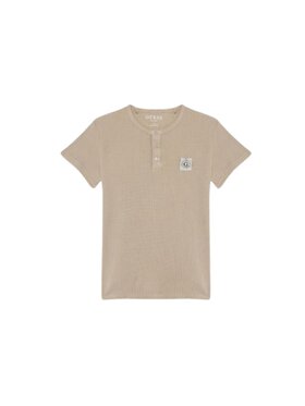 Guess Kids Guess Kids T-shirt Wffle knit top Marrone Regular Fit