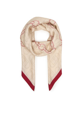 Tommy Hilfiger Tommy Hilfiger Шаль Chain Silk Large Scarf AW0AW18277 Червоний