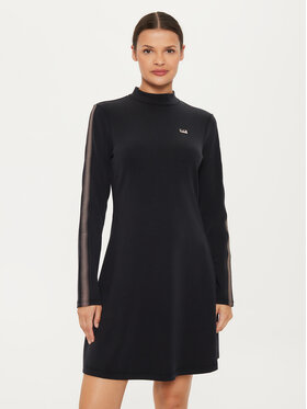 EA7 Emporio Armani EA7 Emporio Armani Hétköznapi ruha 6DTA54 TJZBZ 1200 Fekete Regular Fit
