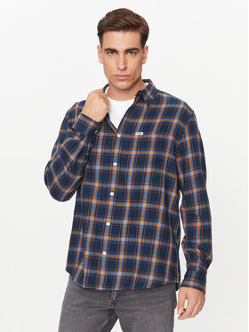 Wrangler Wrangler Πουκάμισο 112341050 Μπλε Regular Fit