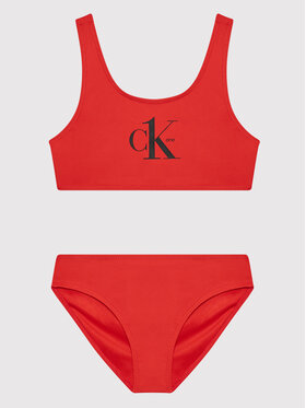 Calvin Klein Swimwear Calvin Klein Swimwear Costum de baie KY0KY00013 Roșu