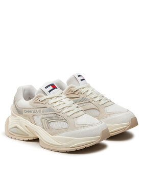 Tommy Jeans Superge Tjw Trendy Retro Runner EN0EN02550 Écru