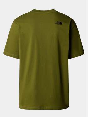 The North Face T-shirt Simple Dome NF0A87NR Zelena Oversize