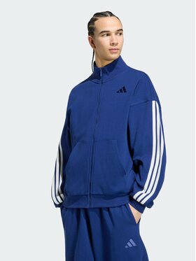 adidas adidas Суитшърт Adidas Kit 3-Stripes KW2356 Син Regular Fit