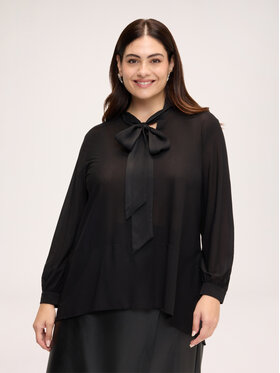 Fiorella Rubino Fiorella Rubino Blusa 2031L000693N033 Nero Flared Fit
