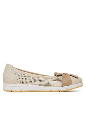 Rieker Rieker Ballerinas CEO-L3066-60 Beige