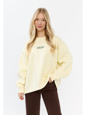 Mirons Mirons Bluza soft Beżowy Oversize