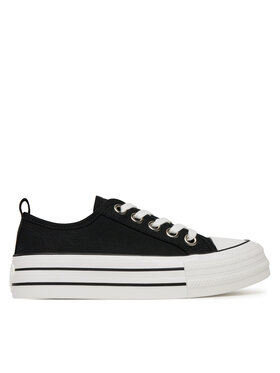 DeeZee DeeZee Sneakers aus Stoff AM25234-D Schwarz