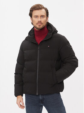 Tommy Hilfiger Tommy Hilfiger Geacă de iarnă MW0MW33958 Negru Regular Fit