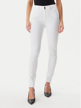 Guess Guess Τζιν W5GA34D5N72 Λευκό Slim Fit
