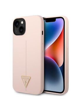Guess Guess Etui na telefon iPhone 14 Różowy