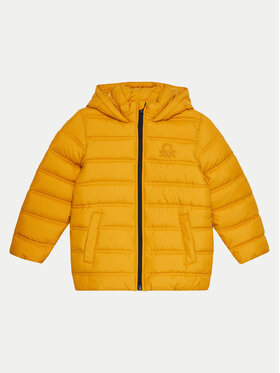 United Colors Of Benetton United Colors Of Benetton Zimska jakna 2WU0CN016 Žuta Regular Fit
