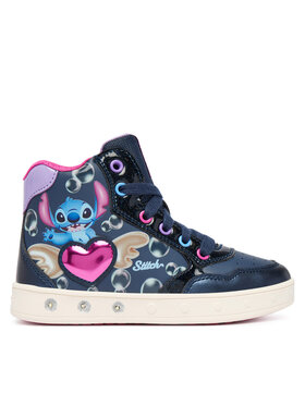 Geox Geox Tenisice J Skylin Girl J668WE 054AJ C4268 S Tamnoplava