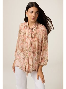 Oltre Oltre Koszula 5017J000837N0R6 Różowy Regular Fit