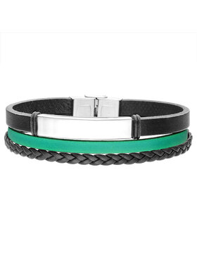 manoki manoki Bransoletka BA763BZ Zielony