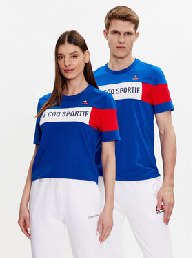 Le Coq Sportif Le Coq Sportif Majica Unisex 2310011 Modra Regular Fit