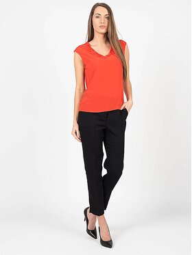 PINKO Pinko Top bez ramiączek 1G1623 Y6ZV | Abbuffato 1 Czerwony Regular Fit