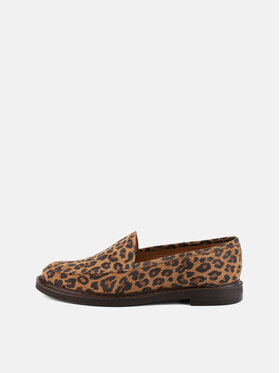 L37 L37 Mokasyny MOONWALK MOCASSIN Brązowy