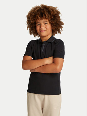 Calvin Klein Jeans Calvin Klein Jeans Polo marškinėliai Embro Logo IB0IB02370 Juoda Regular Fit