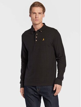 Brave Soul Brave Soul Polo särk MLT-412WASHINGTN Must Slim Fit