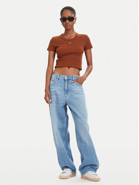 HUGO HUGO Teksad Leni_S_B 50566130 Sinine Loose Fit