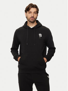 KARL LAGERFELD KARL LAGERFELD Mikina 705036 544910 Čierna Regular Fit