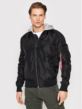 Alpha Industries Alpha Industries Kurtka przejściowa Ma-1 Tt 106103 Czarny Regular Fit