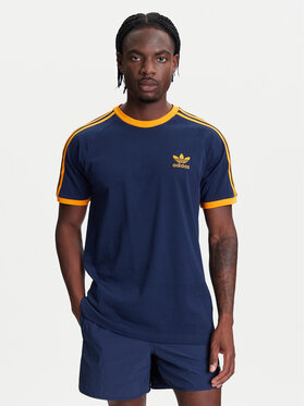 adidas adidas T-Shirt adicolor Classics 3-Stripes KA0472 Granatowy Slim Fit