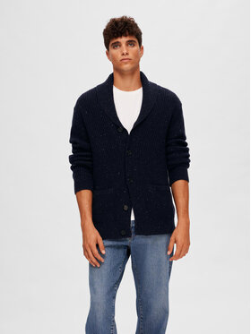 Selected Homme Selected Homme Kardigan 16090717 Tmavomodrá Regular Fit