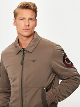 Aeronautica Militare Bomber 242AB2190CT3376 Smeđa Regular Fit