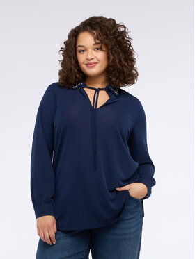 Fiorella Rubino Fiorella Rubino T-shirt G09HL009116N034 Blu Regular Fit