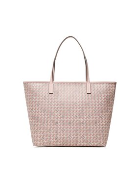 Tory Burch Ročna Torba Basketweave Tote 145634 Roza