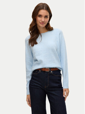 Vero Moda Vero Moda Pulover Doffy 10201022 Albastru celest Regular Fit